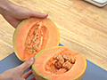 Cut a Cantaloupe