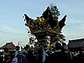 住吉神社　北条節句祭　本宮　南町　勅使塚　屋台差し上げ