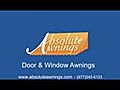 Absolute Awnings. Retractable awnings,  sunshade, patio covers and more!