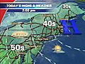 03/10/09: NECN weather forecast,  9am