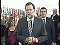 Rajoy reitera que apoyará al Gobierno