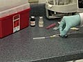 One Handed Needle Capping Technique