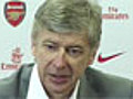 Arsene Wenger press conference