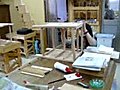 木工教室サイドチェスト組み立て②