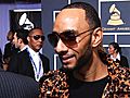 Swizz Beatz on the 2011 Grammy Carpet