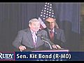 Sen. Kit Bond Endorses Rudy for President