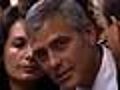 George Clooney Creates a Stir in Milan Court