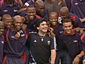 Maradona is in South Africa