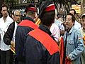 Tensión a las puertas de la Monumental de Barcelona