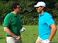 Nadal and Pinto hit the links