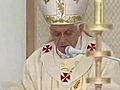 Pope holds open air mass in Zagreb