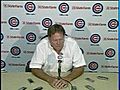 Cubs GM Jim Hendry on Lou Piniella stepping down