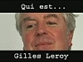 Rencontre avec Gilles Leroy