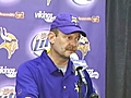 Raw Video: Vikings Coach Brad Childress Post-Game News Conference