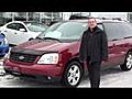 2005 Ford Freestar chez Rendez Vous Nissan Hawkesbury Ontario