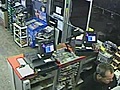 Man smashes glass door,  grabs lottery tickets from store