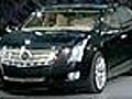 2010 Detroit: Cadillac XTS Platinum Concept Unveiling Video