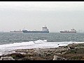 Reprise du travail dans le port de Marseille