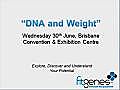 Free Genes & Weight Loss Seminar Brisbane Australia