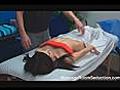 HIdden Camera Massage - Hot Girl