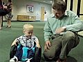 Toddler Turns Heads With Wheelchair