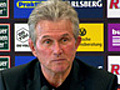 Jupp Heynckes und Marco Kurz vor der Presse