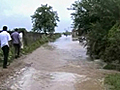 Flood threat in Faridabad