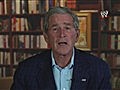 WWE Extras - Former Prsident George W. Bush Addresses the Troops