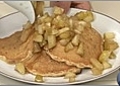 Healthy Breakfast - Apple Pancakes with Maple Apple Sauce