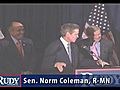 Sen. Norm Coleman Endorses Rudy for President