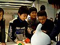 電力館でロボットと遊ぶ (2007年3月)