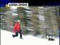 Skiiers Enjoy Runs, Despite Lack Of Snow