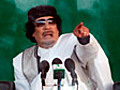 International criminal court accuses Gaddafi of war crimes - video