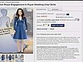 Kate Middleton doll on sale