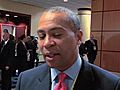 Gov. Deval Patrick says focus on jobs,  Wisconsin a 