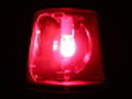 Red Police siren beacon light flashing - HD