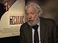 The Mechanic: interview with Donald Sutherland