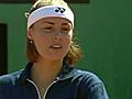 Archive: défaite de Martina Hingis face à Steffi Graf en finale de Roland-Garros 1999