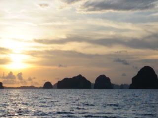 Hong Island Landscape View from Tup Kaek Sunset