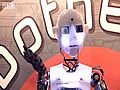 CEBIT: Robothespian sings,  impersonates and impresses