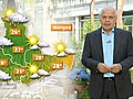 Sommerliche Temperaturen,  aber schwül