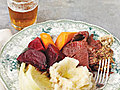 Uncorned Beef and Cabbage