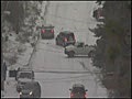 Icy Hill Pile-Up