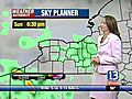 VIDEO: 13WHAM Weather Authority Sunday Forecast 4-25-10