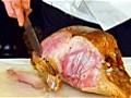 Christmas dinner: how to carve a roast goose
