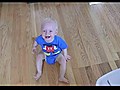 Baby Laughs At Celery