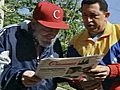 Raw Video: Cuba Airs New Photos of Hugo Chavez