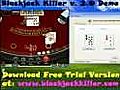 Online Blackjack Cheat Software Demo.