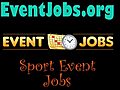 Sport Event Jobs