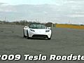 Car and Driver Tesla Roadster Test,  2009